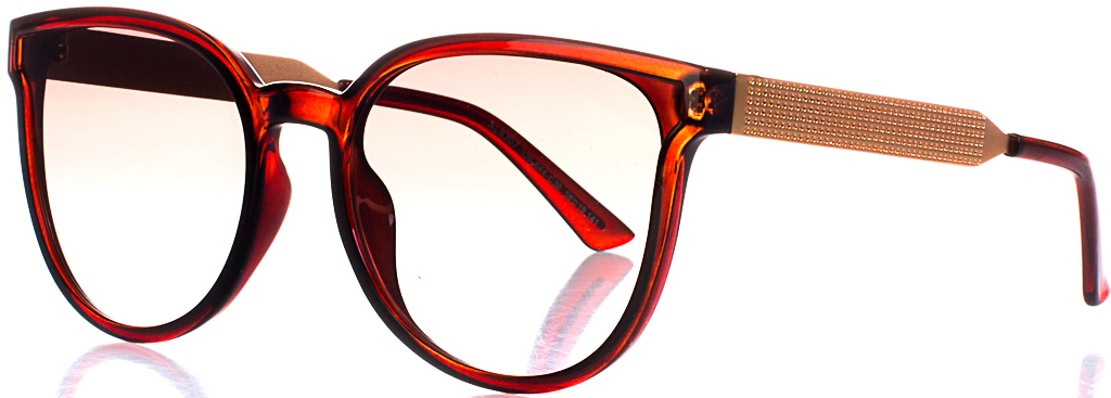 Очки солнцезащитные женские Vita Pelle, цвет: коричневый. OC189307c320-644-36