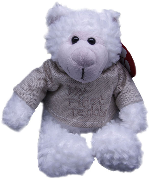 Magic Bear Toys Мягкая игрушка Мишка Вилли в свитере 18 см