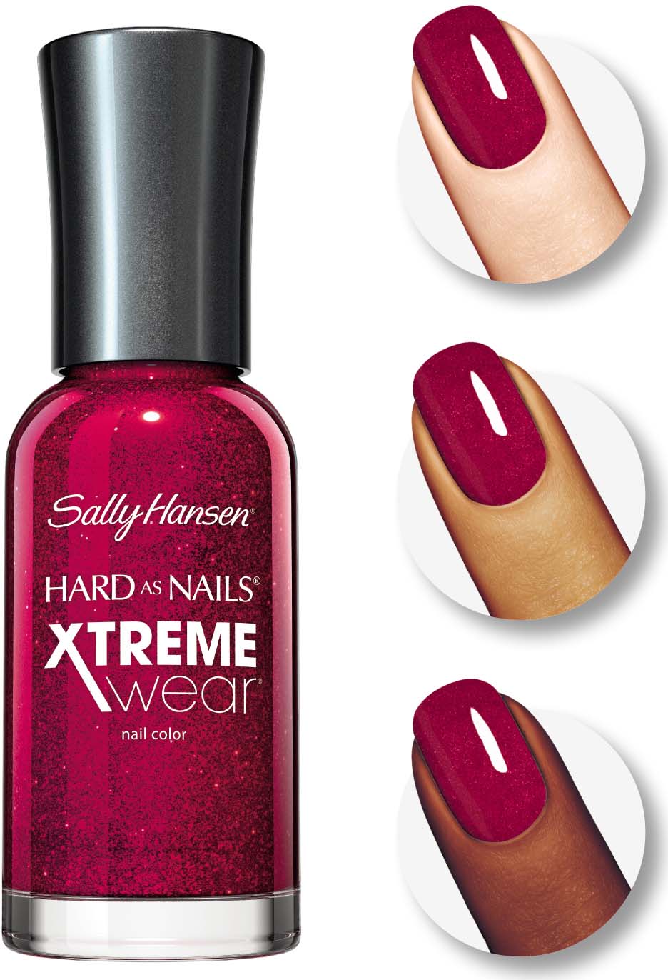 фото Sally Hansen Xtreme Wear Лак для ногтей тон 390,30 red carpet, 11 мл