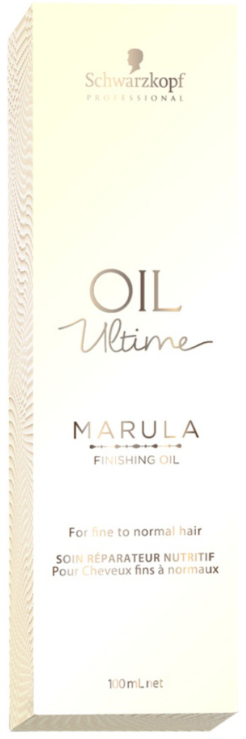 фото Schwarzkopf Professional Масло для тонких и нормальных волос Oil Ultime Марула, 100 мл