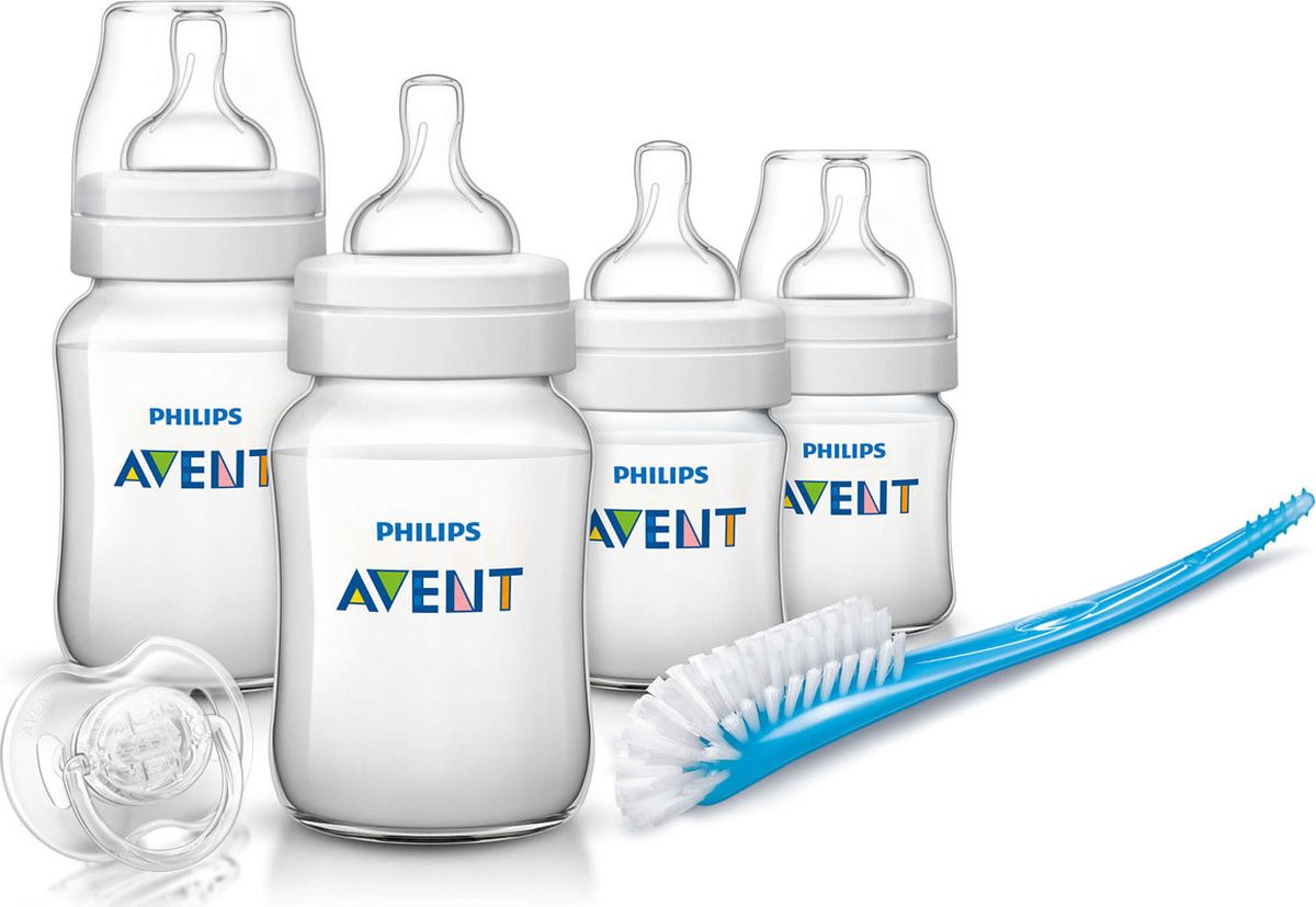 фото Philips Avent SCD371/00 Набор для кормления Classic от 0 месяцев 6 предметов