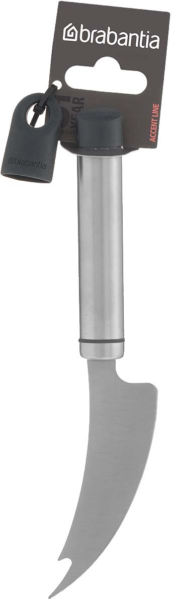фото Нож для сыра Brabantia "Accent", цвет: стальной матовый. 463167