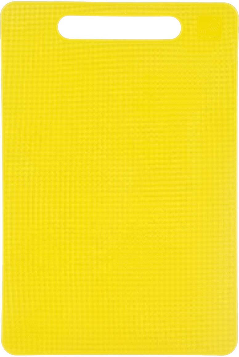 фото Доска разделочная "Kesper", цвет: желтый, 24 х 15 см