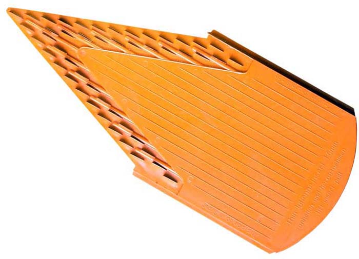 фото Вставка к овощерезке Borner Trend (Германия), цвет: оранжевый, 1,6 мм