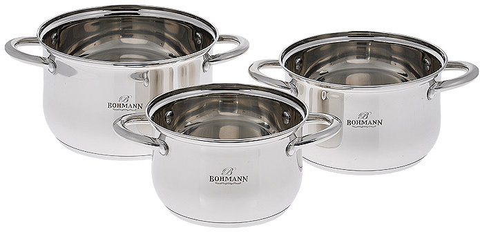 фото Набор посуды "Bohmann", 7 предметов. 0607BH/NEW
