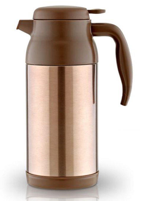 фото Термос-кувшин LaPlaya "Thermocarafe", с фильтром для заваривания чая, цвет: коричневый, 1,2 л