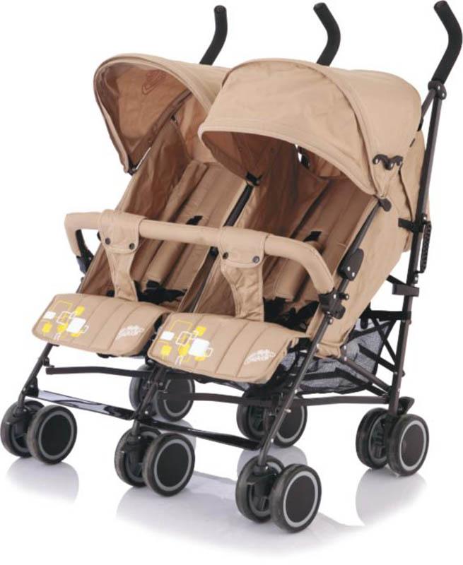 фото Baby Care Коляска-трость для двойни City Twin цвет хаки