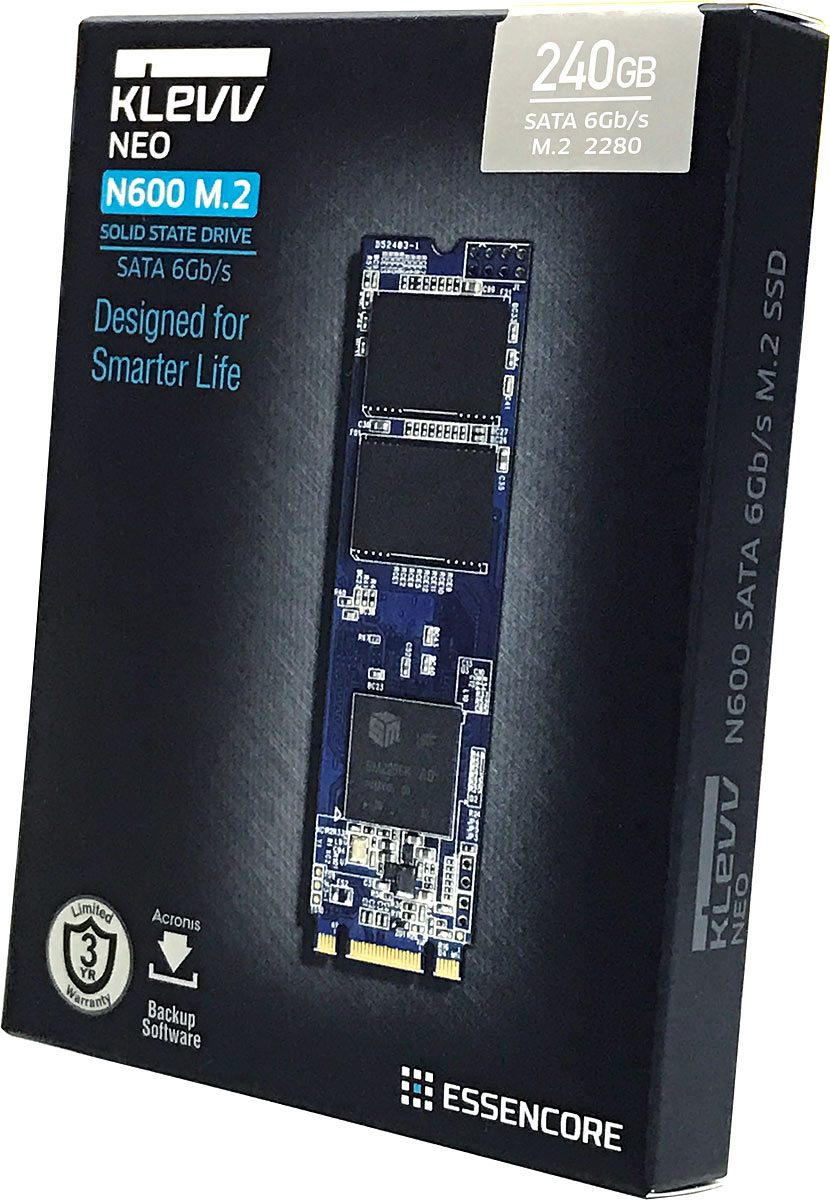 фото SSD диск Klevv NEO N600 M.2 240GB (D240GAC-N600)