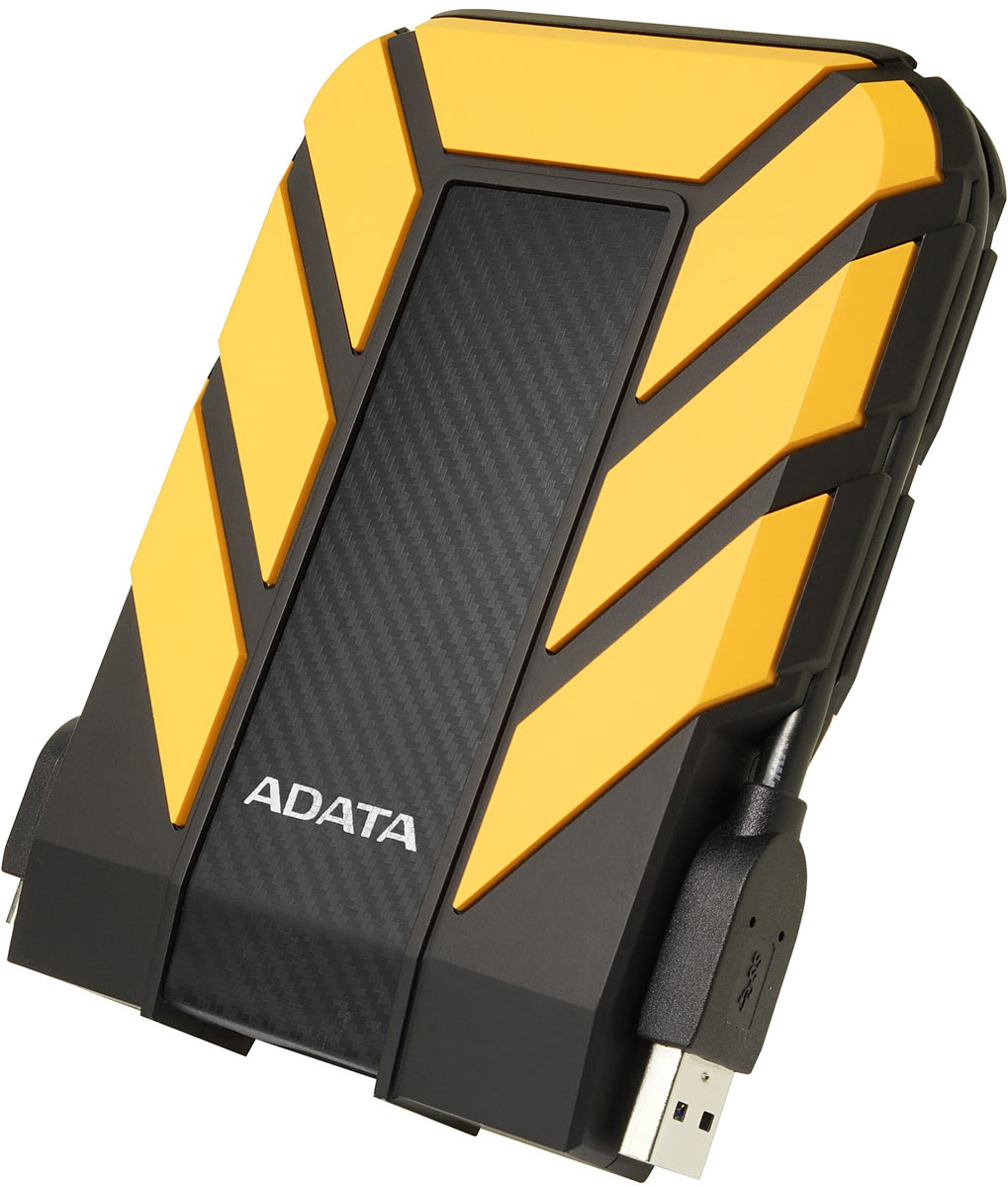 фото ADATA HD710 Pro 2TB, Black Yellow внешний жесткий диск (AHD710P-2TU31-CYL)