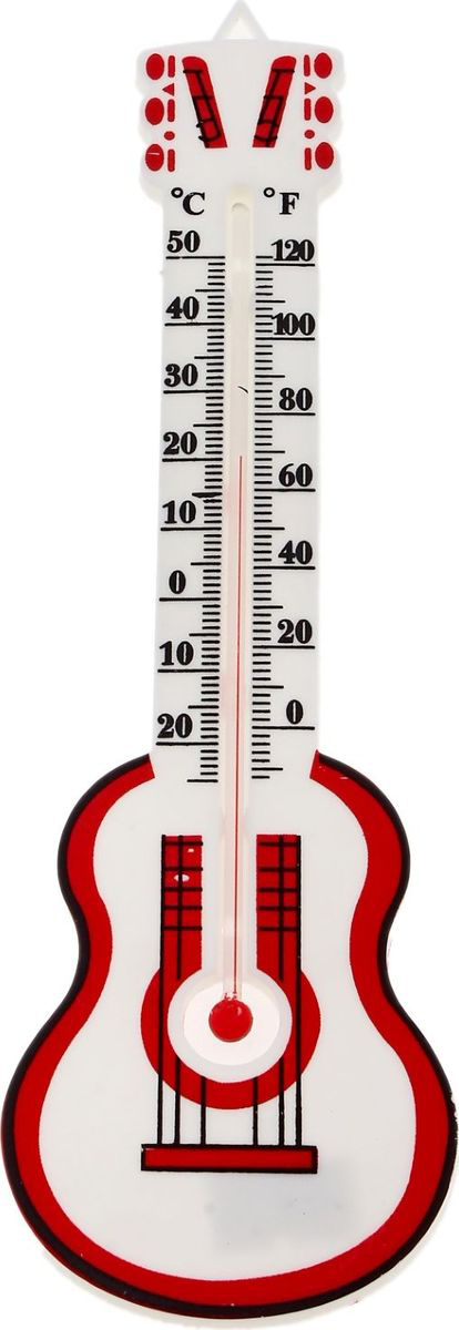 Термометр садовый \"Гитара\", спиртовой, уличный, 21,5 х 6,5 см - купить ...