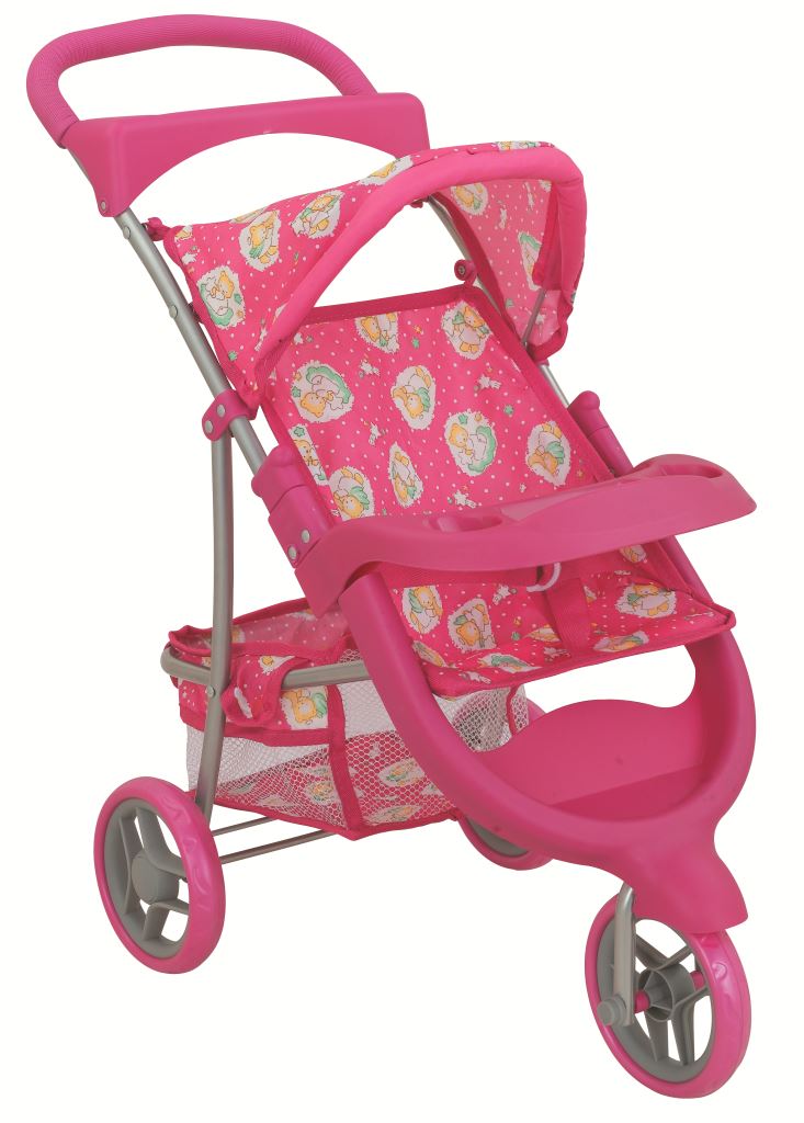фото коляска для кукол Buggy Boom Коляска трехколесная для кукол 8341A Nadin (Надин), темно-розовый Buggy boom (багги бум)