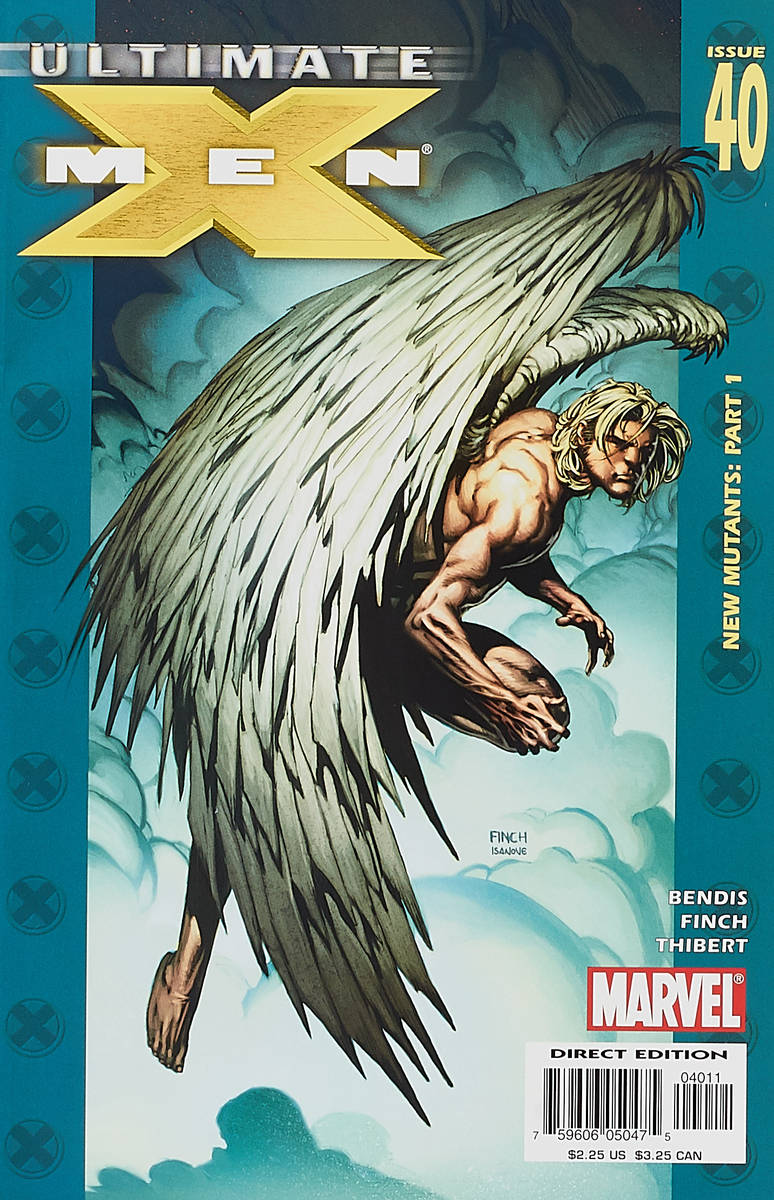 Brian Michael Bendis, David (Dave) Finch, Art Thibert Ultimate X-Men #40