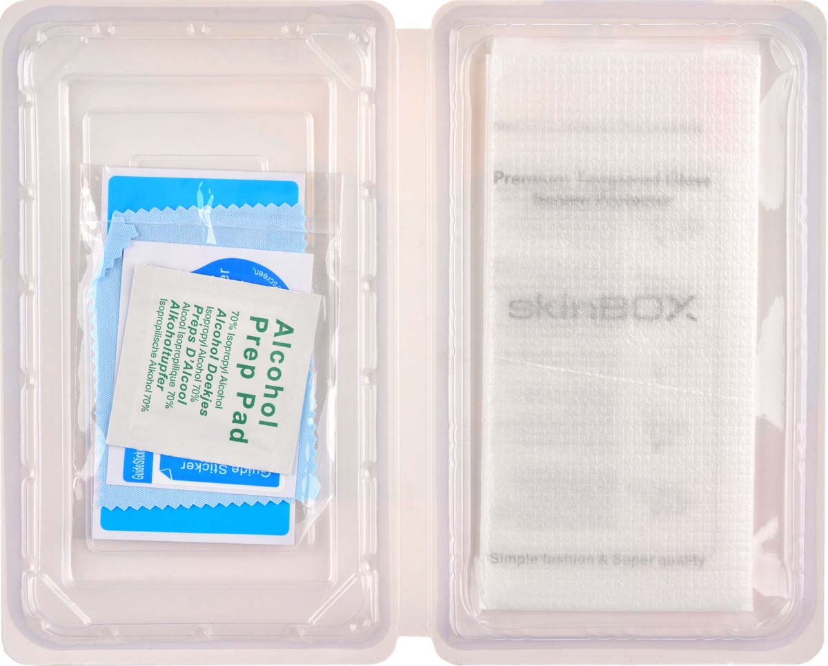 фото Skinbox защитное стекло 2.5D для Prestigio Grace R5, глянцевое
