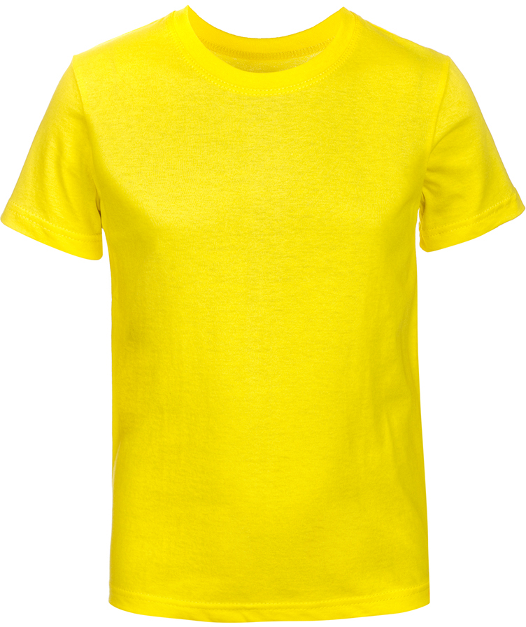 Футболка детская M&D, цвет: желтый. Ф1618_2. Размер 134/140