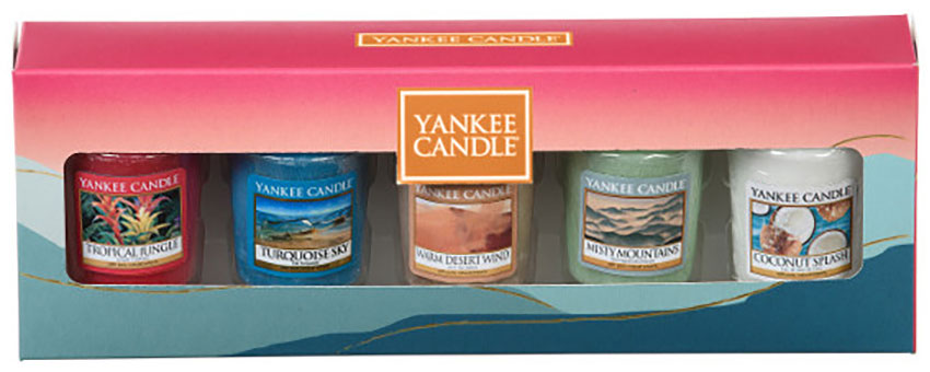 фото Набор свечей ароматизированных Yankee Candle "Путешествуй", 5 шт по 49 г