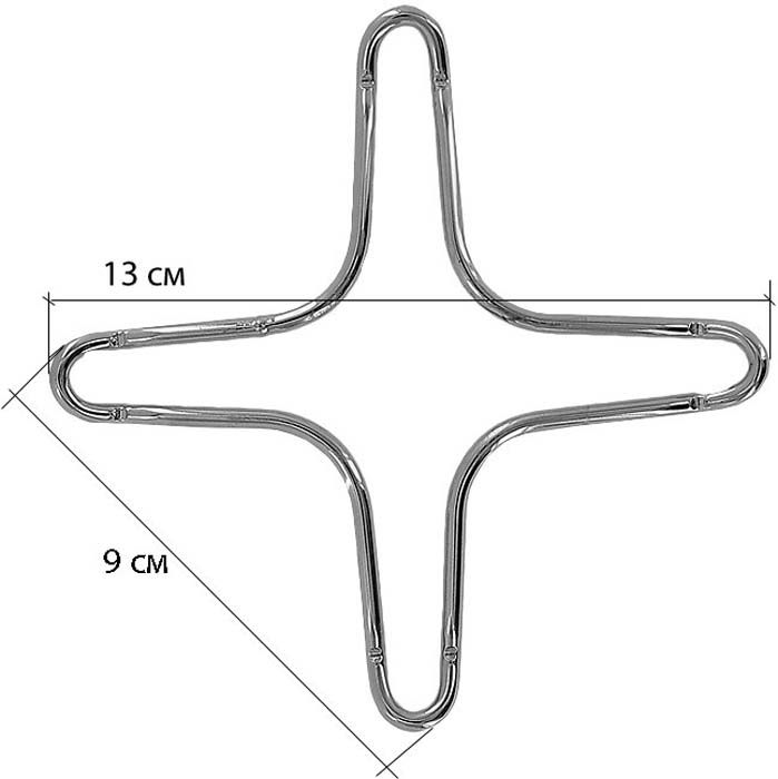 фото Подставки на газовую плиту "Metaltex", 2 шт