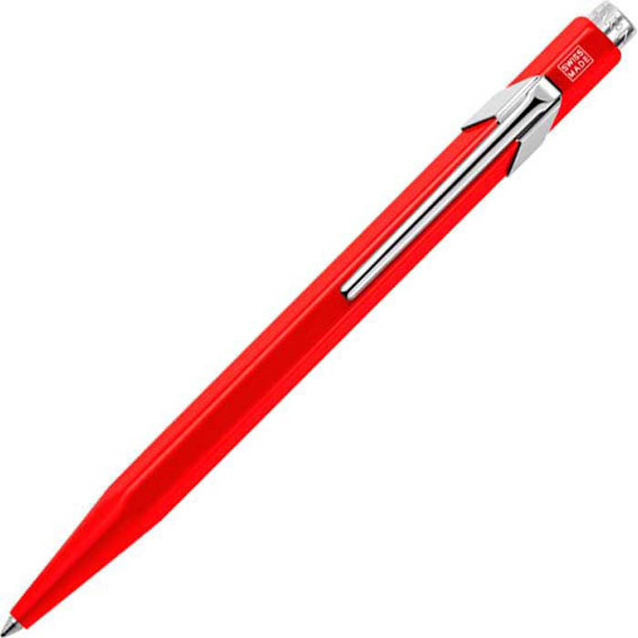 фото Caran d'Ache Ручка шариковая Office 849 Classic цвет корпуса: красный, цвет чернил: синий