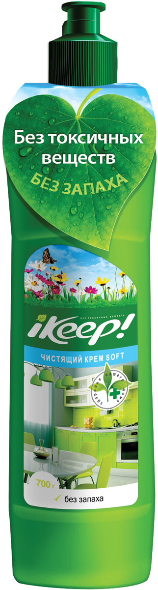 фото Крем чистящий Ikeep "Soft", универсальный, 700 мл Ikeep!