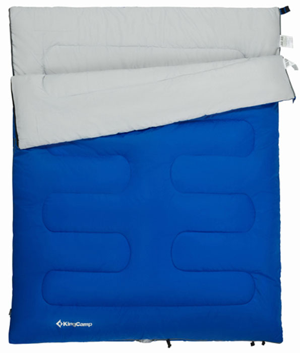 фото Спальный мешок-одеяло KingCamp "Oxygen 250D", цвет: синий