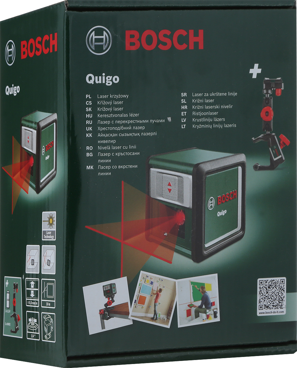 фото Нивелир лазерный Bosch "Quigo III"