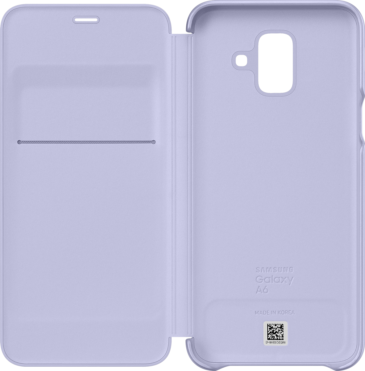 фото Samsung Wallet Cover чехол для Samsung Galaxy A6 (2018), Violet