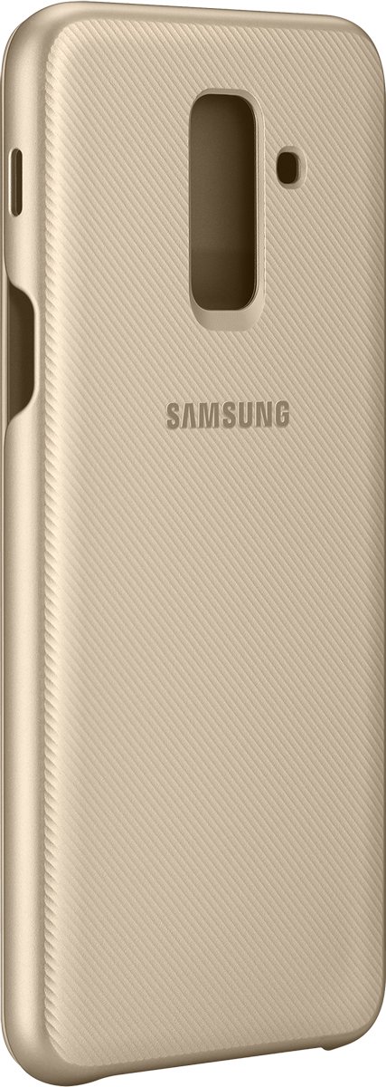 фото Samsung Wallet Cover чехол для Samsung Galaxy A6+ (2018), Gold