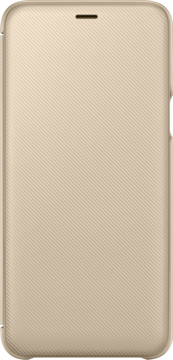 фото Samsung Wallet Cover чехол для Samsung Galaxy A6+ (2018), Gold