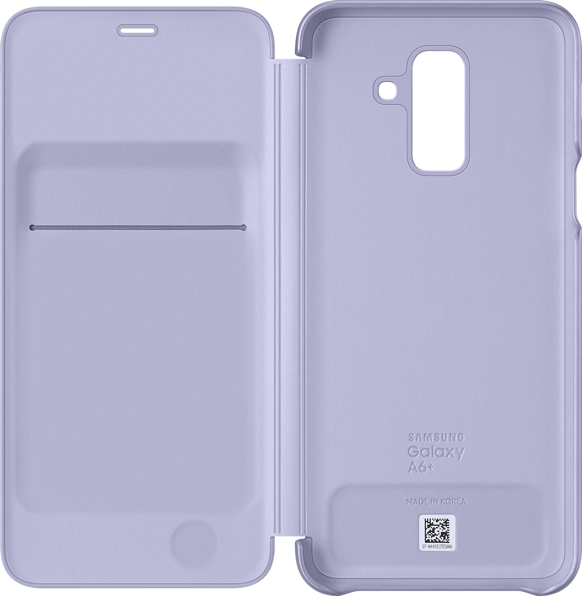 фото Samsung Wallet Cover чехол для Samsung Galaxy A6+ (2018), Violet