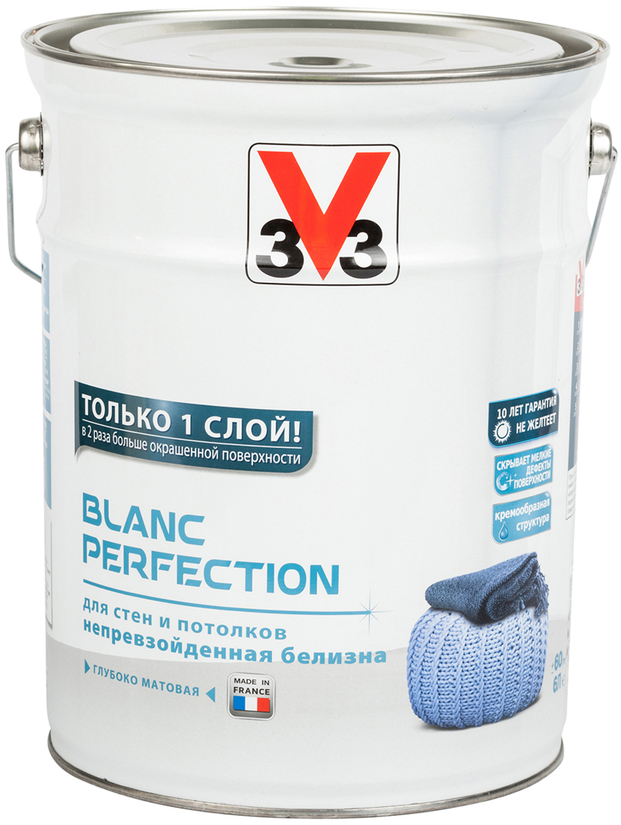 Blanc perfection 3v3 краска для потолка