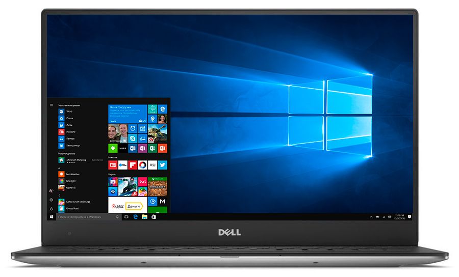 13.3" Ноутбук Dell XPS 13 9360 9360-0018, серебристый