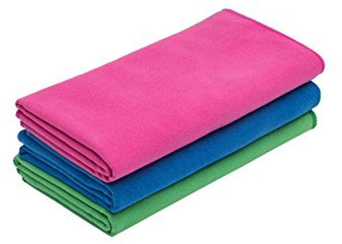 фото Полотенце KingCamp "Hiker Micro Fibre Towel", гладкое, цвет: синий, 60 х 120 см