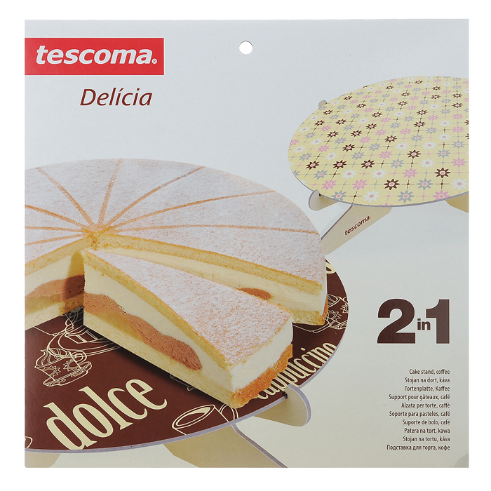 фото Подставка для торта Tescoma "Delicia. Кофе", диаметр 28,5 см