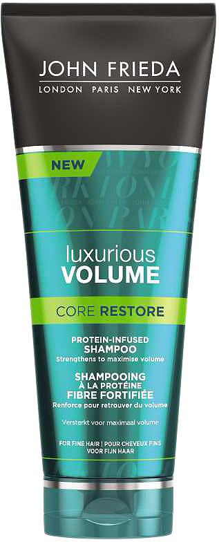 John Frieda Luxurious Volume Core Restore Шампунь для волос с протеином, 250 мл