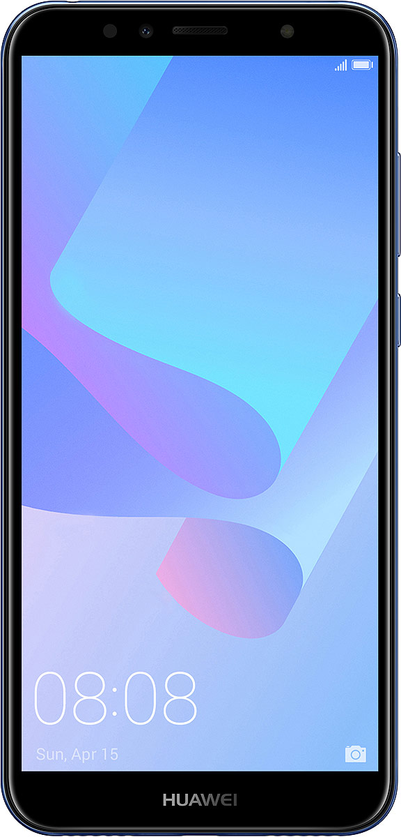 фото Смартфон Huawei Y6 2018, 16 ГБ, синий