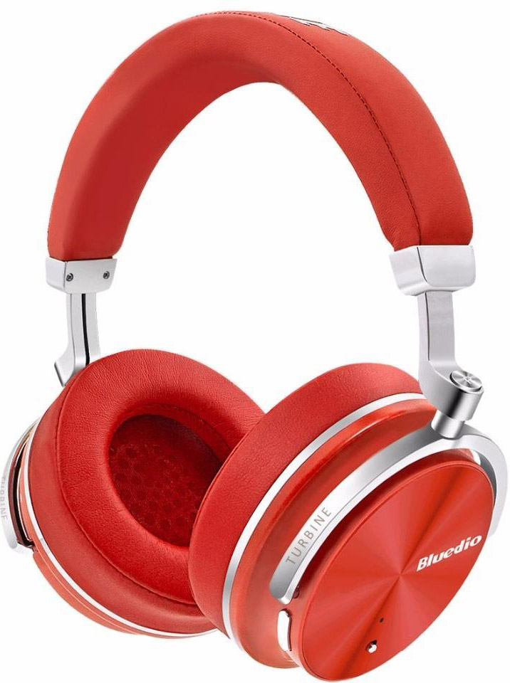 фото Беспроводные наушники Bluedio T4 red