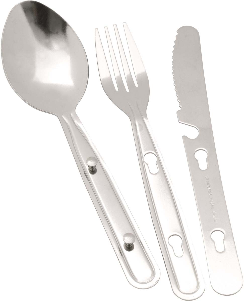 фото Набор столовых приборов Easy Camp Travel Cutlery, 580030, 3 предмета