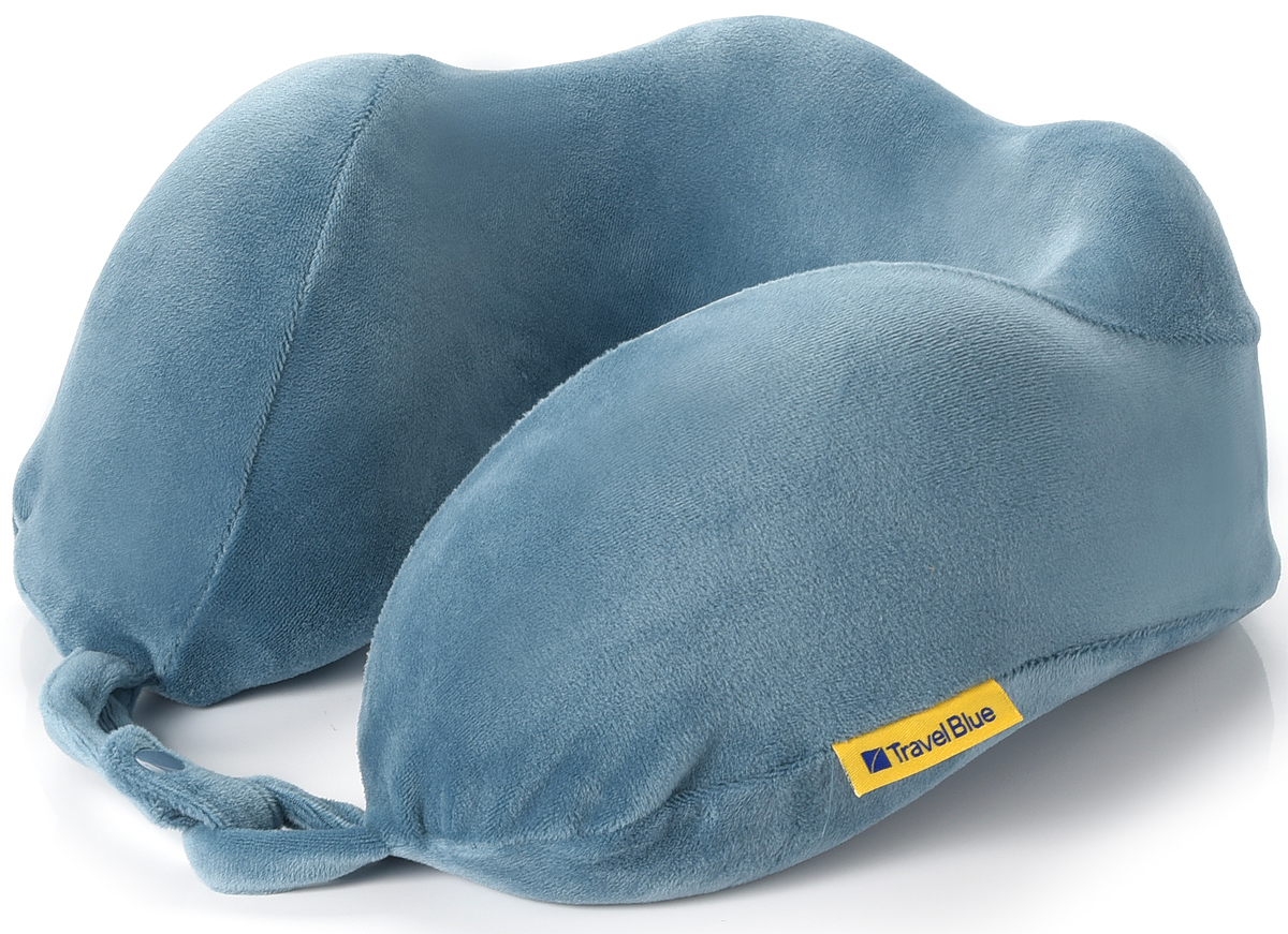 фото Подушка для путешествий Travel Blue "Tranquility Pillow", с эффектом памяти, цвет: синий, 25 х 25 х 10 см