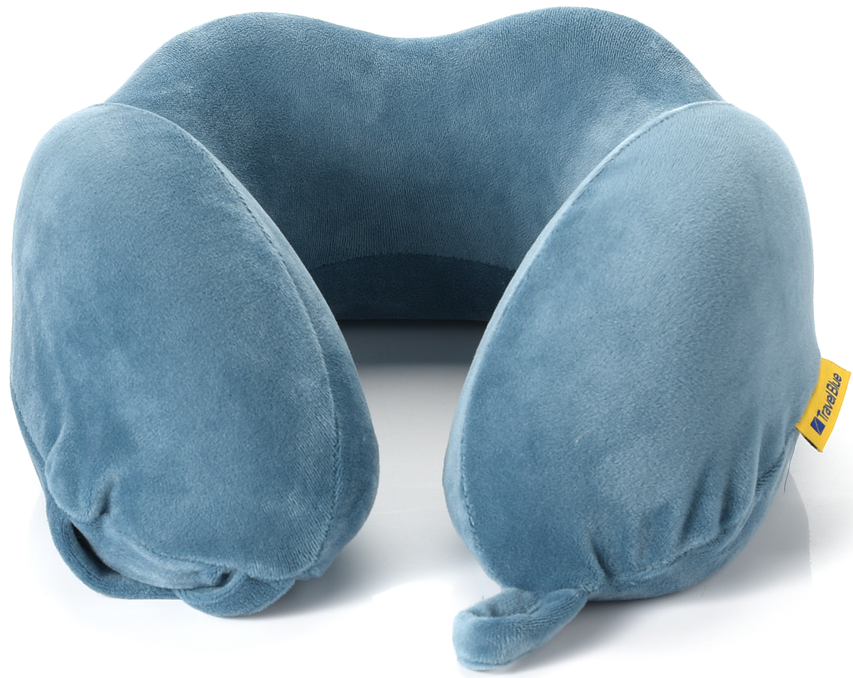 фото Подушка для путешествий Travel Blue "Tranquility Pillow", с эффектом памяти, цвет: синий, 25 х 25 х 10 см