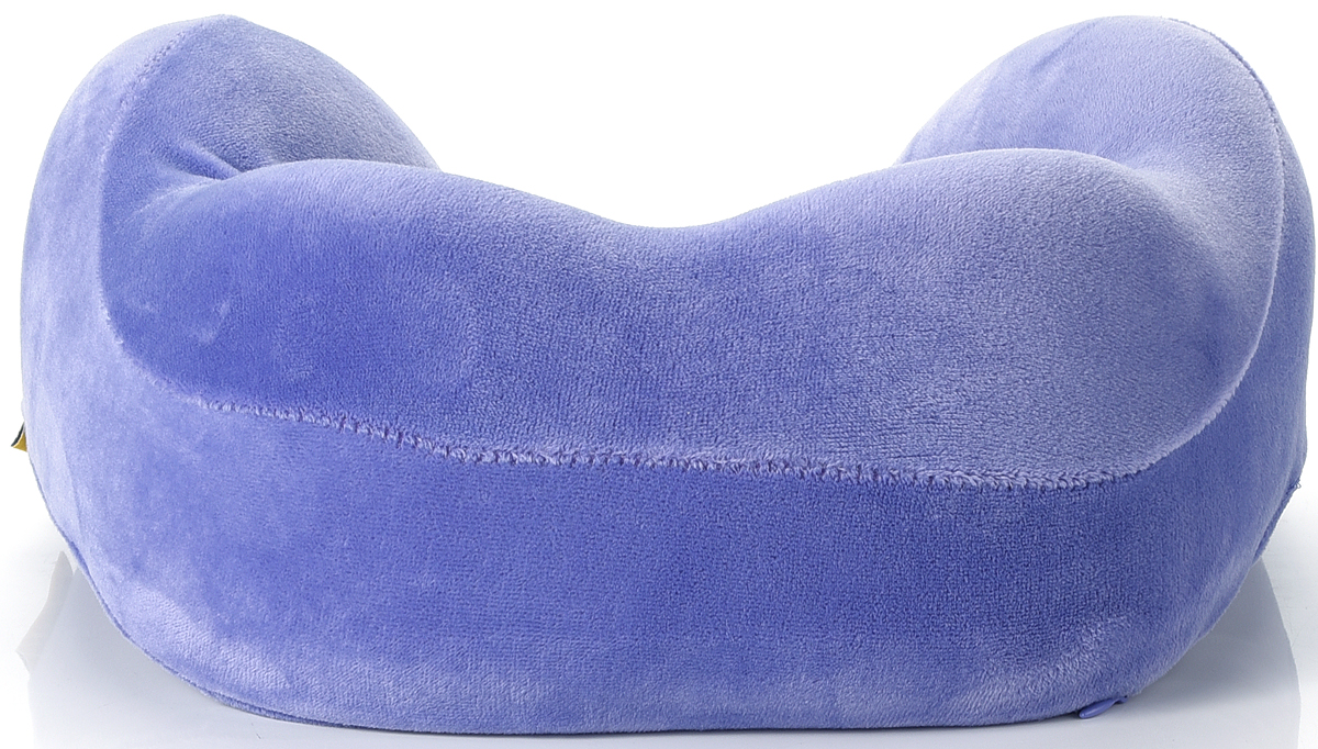 фото Подушка для путешествий Travel Blue "Tranquility Pillow", с эффектом памяти, цвет: фиолетовый, 28 х 27 х 12 см