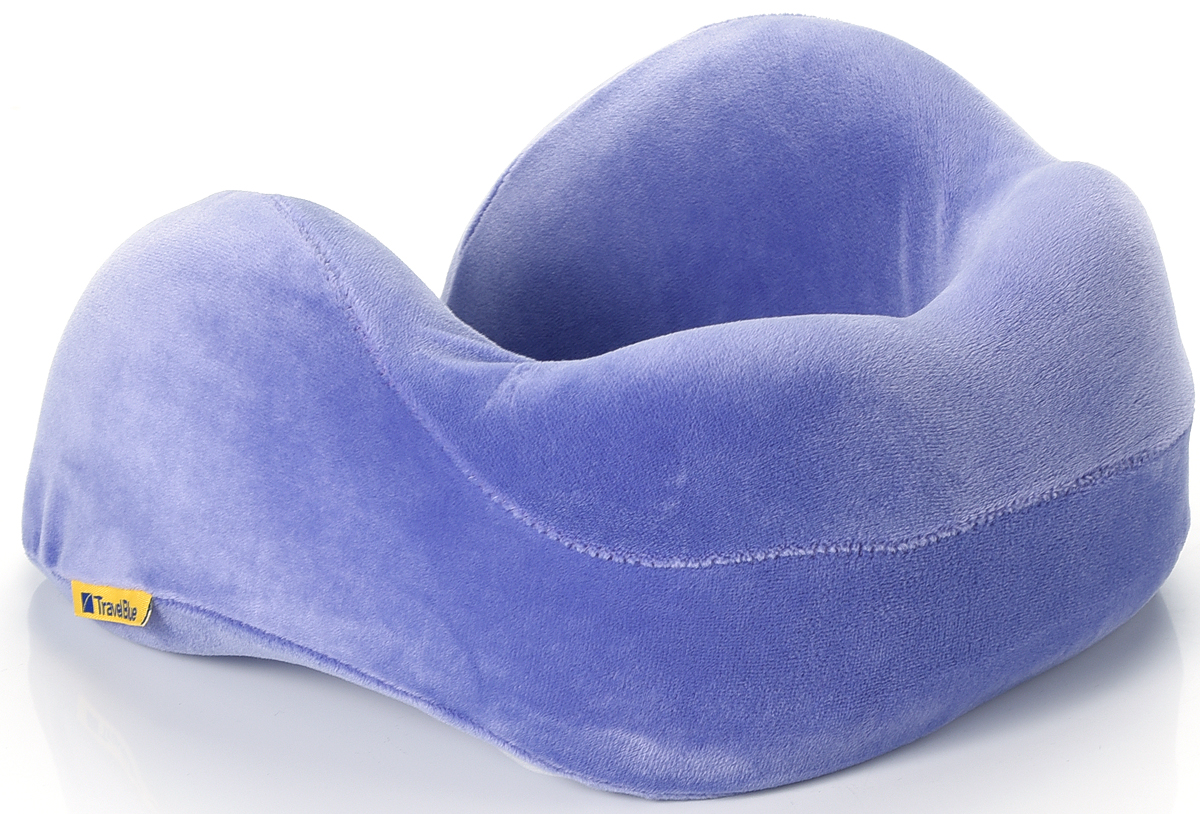 фото Подушка для путешествий Travel Blue "Tranquility Pillow", с эффектом памяти, цвет: фиолетовый, 28 х 27 х 12 см