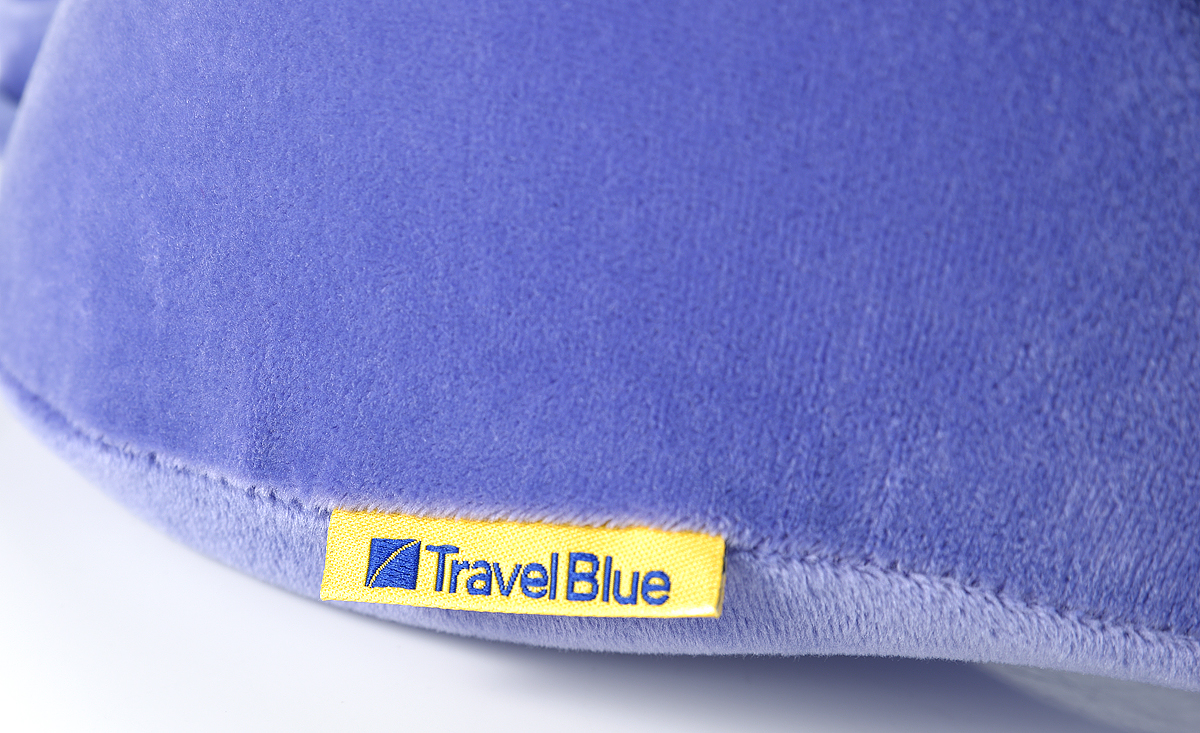 фото Подушка для путешествий Travel Blue "Tranquility Pillow", с эффектом памяти, цвет: фиолетовый, 28 х 27 х 12 см