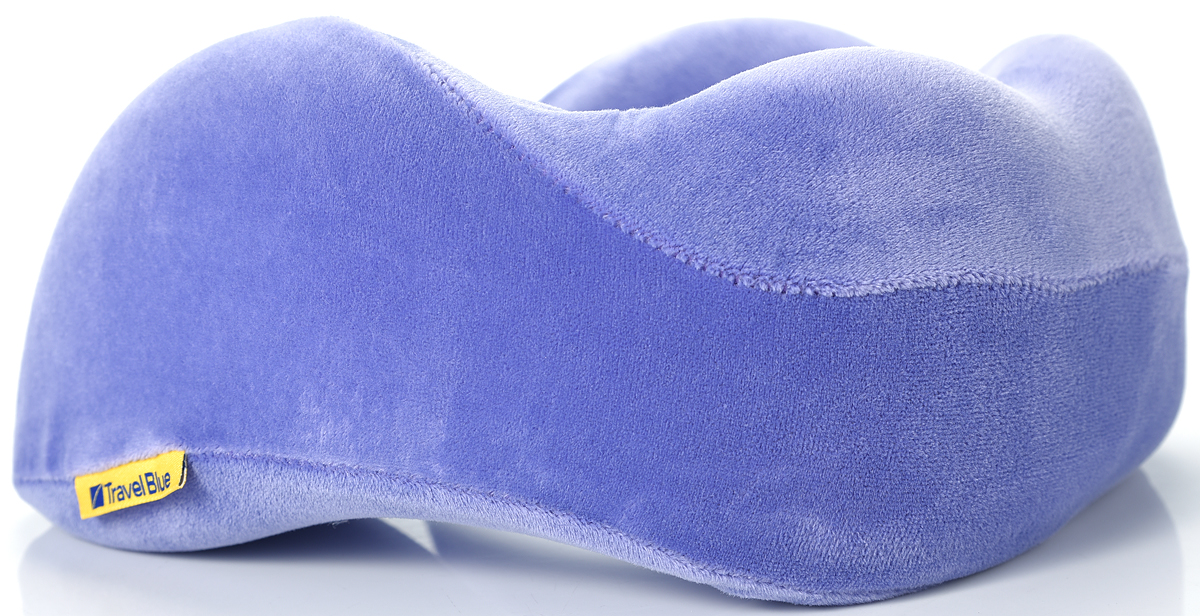 фото Подушка для путешествий Travel Blue "Tranquility Pillow", с эффектом памяти, цвет: фиолетовый, 28 х 27 х 12 см