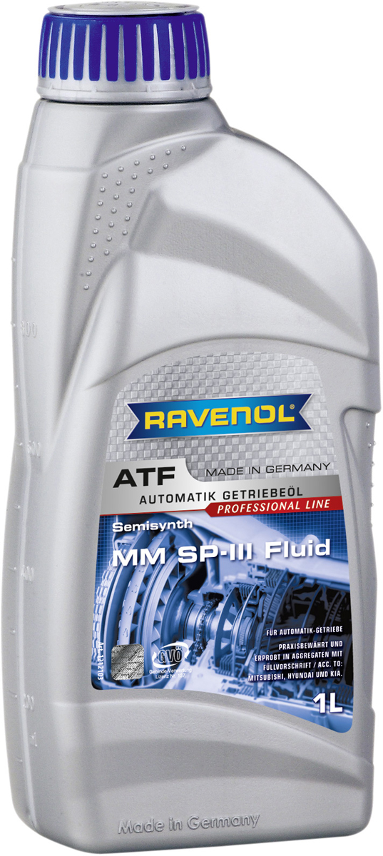 фото Масло трансмиссионное Ravenol "ATF MM SP-III Fluid", полусинтетическое, 1 л