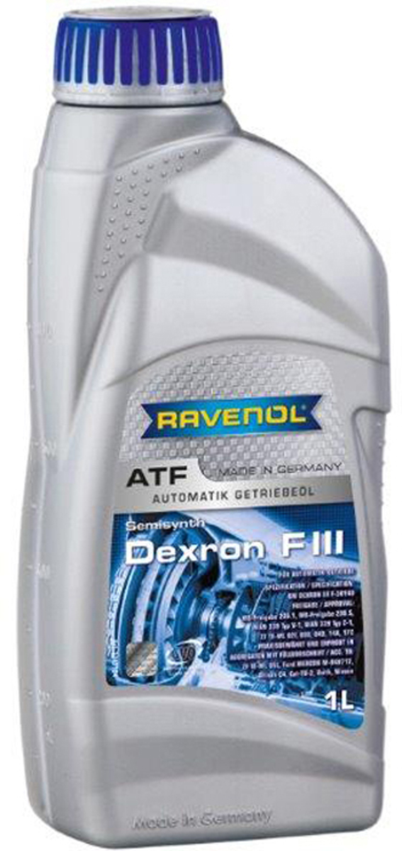 фото Масло трансмиссионное Ravenol "ATF Dexron F III", полусинтетическое, 1 л