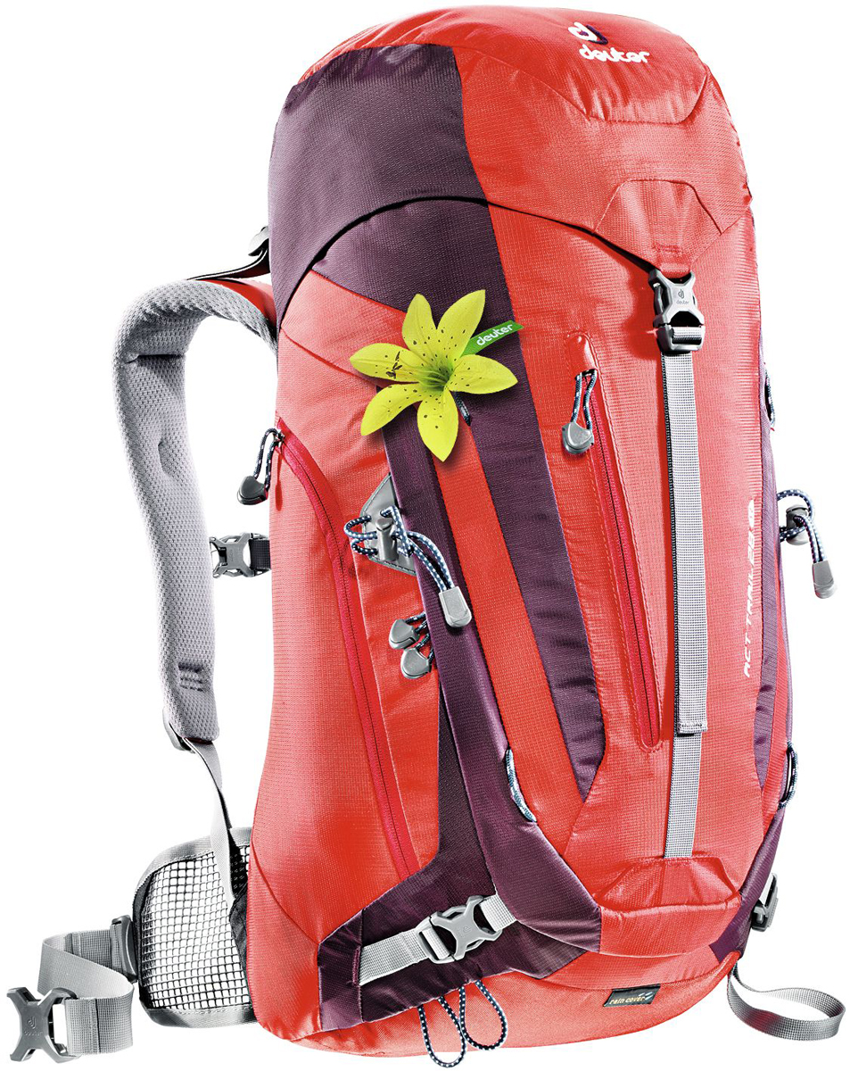 фото Рюкзак туристический Deuter "ACT Trail", цвет: бордовый, фиолетовый, 28 л