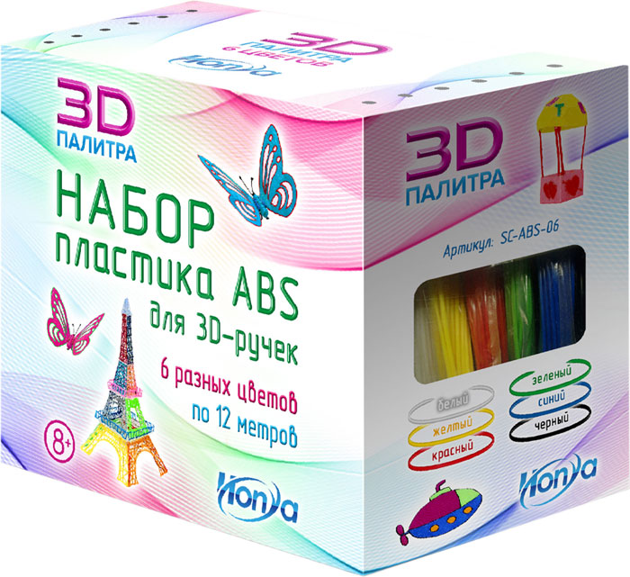 HonyaSC-ABS-06пластикABS6цветовпо12м