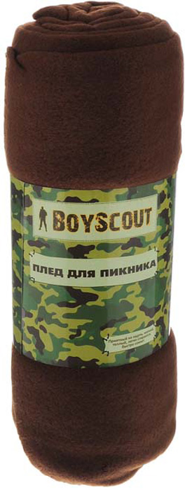 фото Плед для пикника "Boyscout", цвет: коричневый, 150 х 130 см