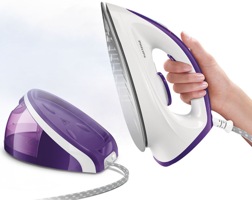 фото Philips HI5914/30, White Purple парогенератор