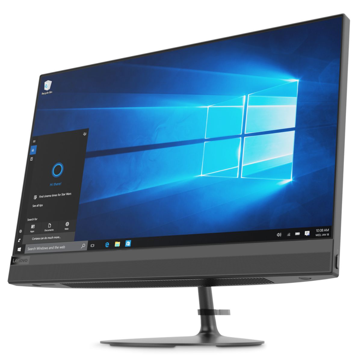 фото 21.5" Моноблок Lenovo IdeaCentre 520-22IKL (F0D4000XRK), черный