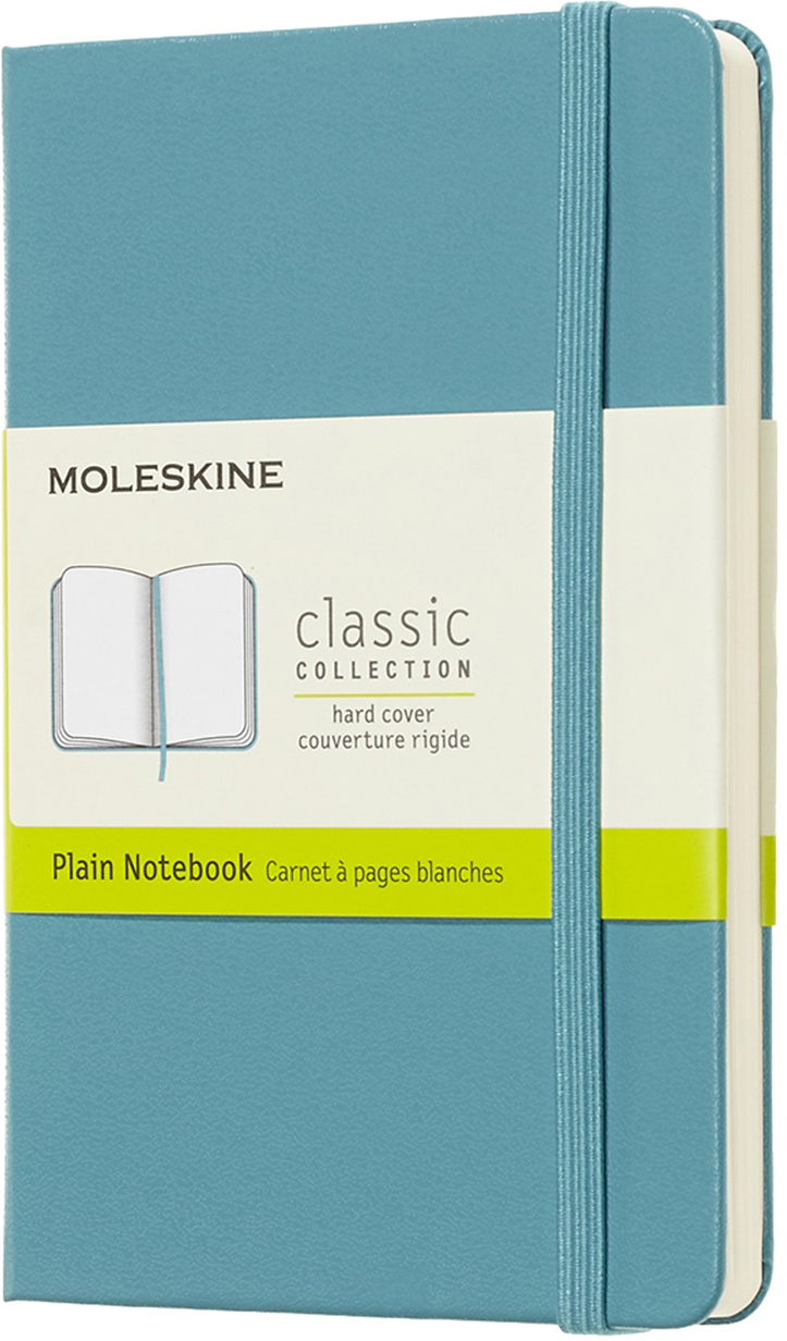 Moleskine Блокнот Classic Pocket 9 x 14 см 96 листов нелинованный цвет голубой Moleskine Блокнот Classic Pocket 9 x 14 см 96 листов нелинованный цвет голубой